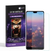6x UV-Liquid 9H Panzerglas für Huawei P20 3D KLAR...