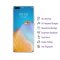 5x UV-Liquid 9H Panzerglas für Huawei P40 Pro 3D KLAR echtes Tempered Panzerhartglas Schutzglas Displayschutz Panzerfolie Schutzfolie Screen Protector