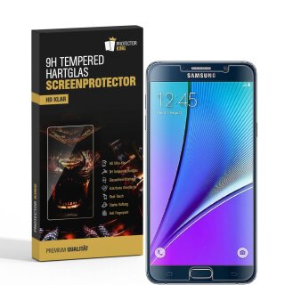 4x 9H Hartglasfolie für Samsung Galaxy Note 5 Panzerfolie Displayglas HD KLAR Panzerglas Schutzfolie