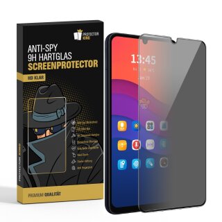 2x ANTI-SPY 9H Panzerglas für Samsung Galaxy A15 Blickschutz echtes Tempered Panzerhartglas Displayschutz Schutzglas Panzerfolie Schutzfolie