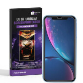 6x UV-Liquid 9H Panzerglas für iPhone X 3D KLAR...