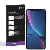 6x UV-Liquid 9H Panzerglas für iPhone XR 3D KLAR echtes Tempered Panzerhartglas Schutzglas Displayschutz Panzerfolie Schutzfolie Screen Protector