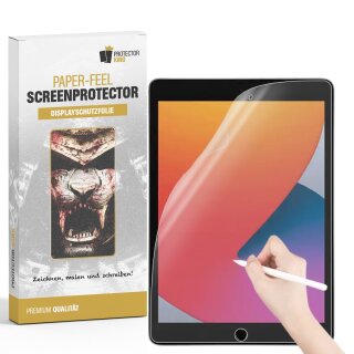 3x Paperfeel für iPad 10.2 7/ 8/ 9 Gen.Displayschutz Schreiben Malen Skizzieren matt Anti-Reflex entspiegelt Screen-Protector