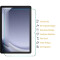 3x 9H Panzerglas für Samsung Galaxy Tab A9 3D KLAR Echtes Tempered Hartglas Displayschutz Panzerglasfolie Schutzglas Panzerfolie Schutzfolie Screen-Protector