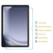 6x 9H Panzerglas für Samsung Galaxy Tab A9 3D KLAR Nano-Glass Displayschutz Schutzglas Schutzfolie Panzerfolie Screen-Protector ANTI-SHOK ANTI-BRUCH-ANTI-STOß