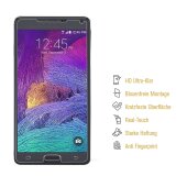 2x 9H Nano-Glass für Samsung Galaxy Note 4 3D KLAR Anti-Shock Anti-Bruch Anti-Stoß Anti-Schmutz Panzernanoglas Displayschutz Schutzfolie Panzerfolie Panzerglas Screen-Protector