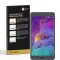 4x 9H Nano-Glass für Samsung Galaxy Note 4 3D KLAR Anti-Shock Anti-Bruch Anti-Stoß Anti-Schmutz Panzernanoglas Displayschutz Schutzfolie Panzerfolie Panzerglas Screen-Protector