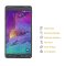 6x 9H Nano-Glass für Samsung Galaxy Note 4 3D KLAR Anti-Shock Anti-Bruch Anti-Stoß Anti-Schmutz Panzernanoglas Displayschutz Schutzfolie Panzerfolie Panzerglas Screen-Protector