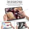 3x Paperfeel für Samsung Galaxy Tab S9 Plus Displayschutz Schreiben Malen Skizzieren matt Anti-Reflex entspiegelt Screen-Protector