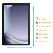 3x 9H Panzerglas für Samsung Galaxy Tab A9 Plus matt entspiegelt Nano-Glass Displayschutz Schutzglas Schutzfolie Panzerfolie Screen-Protector ANTI-SHOK ANTI-BRUCH-ANTI-STOß #1