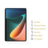 4x Paperfeel für Xiaomi Mi Pad 5 Pro Displayschutz Schreiben Malen Skizzieren matt Anti-Reflex entspiegelt Screen-Protector