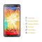 3x 9H Nano-Glass für Samsung Galaxy Note 3 3D KLAR Anti-Shock Anti-Bruch Anti-Stoß Anti-Schmutz Panzernanoglas Displayschutz Schutzfolie Panzerfolie Panzerglas Screen-Protector