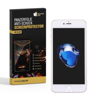 3x 9H Nano-Glass für iPhone 6 6S 3D KLAR Anti-Shock Anti-Bruch Anti-Stoß Anti-Schmutz Panzernanoglas Displayschutz Schutzfolie Panzerfolie Panzerglas Screen-Protector