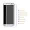 1x Panzerfolie für Samsung Galaxy S7 Edge FULL COVER Displayschutzfolie HD KLAR