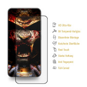 2x 9H Panzerglas für Huawei Pura 70 Pro FULL CURVED 3D KLAR echtes Tempered Glass Panzerfolie Displayschutz Schutzglas Hartglas Schutzfolie Screen-Protector