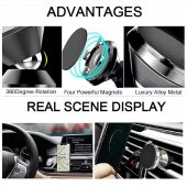 Auto Magnetische Handyhalterung KFZ Lüftungsgitter Halterung Schwarz iPhone, Samsung, Huawei, Xiaomi, Oneplus, Sony Xperia, Oppo