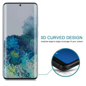 5x Blickschutz 9H Panzerglas für Samsung Galaxy S20 Ultra FULL CURVED PRIVACY ANTY-SPY Displayschutz Panzerfolie Schutzfolie Schutzglasechtes Tempered Glass Screen-Protector