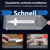 3x Blickschutz 9H Panzerglas für Samsung Galaxy S22 Plus ANTI-SPY PRIVACY Staubfreie Installation echtes Tempered Glass Schutzglas Displayschutz Schutzfolie Screen-Protector
