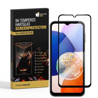 6x 9H Panzerglas für Samsung Galaxy A15 FULL COVER 3D KLAR echtes Tempered Glass Panzerfolie Displayschutz Schutzglas Hartglas Schutzfolie Screen-Protector