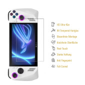 4x 9H Panzerglas für Asus Rog Ally HD KLAR echtes Tempered Glass Panzerfolie Displayschutz Schutzglas Hartglas Schutzfolie Screen-Protector