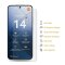 3x 9H Panzerglas für Xiaomi 14 Matt ANT-Reflex echtes Tempered Glass Panzerfolie Displayschutz Schutzglas Schutzfolie Screen-Protector