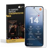 6x 9H Panzerglas für Xiaomi 14 Matt ANT-Reflex...