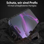 4x Anti-Spy 9H Panzerglas für iPhone 16 Plus MagixBox Staubfreie Installation echtes Tempered Glass Panzerhartglas Schutzglas Displayschutz Schutzfolie Screen-Protector
