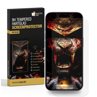 2x 9H Panzerglas für iPhone 16 Plus HD KLAR echtes Tempered Glass Panzerfolie Displayschutz Schutzglas Hartglas Schutzfolie Screen-Protector