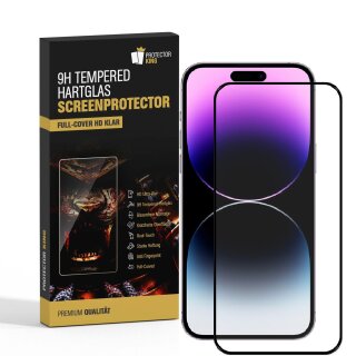 2x 9H Panzerglas für iPhone 16 Plus FULL COVER HD KLAR echtes Tempered Glass Panzerfolie Displayschutz Schutzglas Hartglas Schutzfolie Screen-Protector