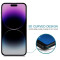 3x Anti-Spy 9H Panzerglas für iPhone 16 Blickschutz Privacy echtes Tempered Glass Panzerfolie Displayschutz Schutzfolie Schutzglas Screen Protector