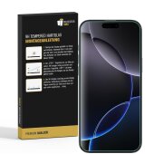 3x 9H Panzerglas für iPhone 16 Pro Max matt Anti-Reflex entspiegelt echtes Tempered Glass Panzerfolie Displayschutz Schutzglas Schutzfolie Screen-Protector