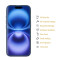 1x 9H Panzerglas für iPhone 16 3D A++ KLAR EXTREM HART echtes Tempered Glass Panzerfolie Displayschutz Schutzglas Hartglas Schutzfolie Screen-Protector