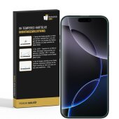 4x 9H Panzerglas für iPhone 16 Pro Max 3D A++ KLAR EXTREM HART echtes Tempered Glass Panzerfolie Displayschutz Schutzglas Hartglas Schutzfolie Screen-Protector