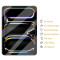 2x 9H Panzerglas für iPad Pro 11 2024 3D KLAR echtes Tempered Glass Panzerfolie Displayschutz Schutzglas Hartglas Schutzfolie Screen-Protector