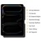 1x Anti-Spy 9H Panzerglas für iPad Pro 13 2024 Blickschutz Privacy echtes Tempered Glass Displayglas Schutzglas Displayschutz Schutzfolie Screen-Protector