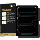 2x Anti-Spy 9H Panzerglas für iPad Pro 13 2024 Blickschutz Privacy echtes Tempered Glass Displayglas Schutzglas Displayschutz Schutzfolie Screen-Protector