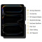 2x Anti-Spy 9H Panzerglas für iPad Pro 13 2024 Blickschutz Privacy echtes Tempered Glass Displayglas Schutzglas Displayschutz Schutzfolie Screen-Protector
