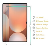 4x 9H Panzerglas für Samsung Galaxy Tab S10 Ultra HD KLAR echtes Tempered Glass Panzerfolie Displayschutz Schutzglas Hartglas Schutzfolie Screen-Protector