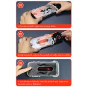 4x 9H Panzerglas für iPhone 16 Pro Max Antispy Privacy Magic App echtes Tempered X Gorillaglas Displayschutz Schutzglas Schutzfolie Screen Protector