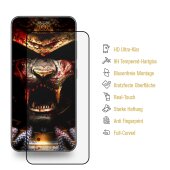 3x 9H Panzerglas für Samsung Galaxy S24 FE FULL COVER 3D KLAR echtes Tempered Glass Panzerfolie Displayschutz Schutzglas Hartglas Schutzfolie Screen-Protector