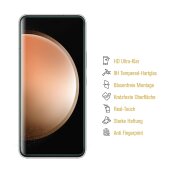 3x 9H Panzerglas für Samsung Galaxy S24 FE 3D KLAR Nano-Glass Displayschutz Schutzglas Schutzfolie Panzerfolie Screen-Protector ANTI-SHOK ANTI-BRUCH-ANTI-STOß