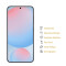 2x Hydrogel-Glass für Samsung Galaxy S24 FE FULL COVER 3D KLAR Weiches TPU Schutzglas Panzerfolie Displayschutz Schutzfolie Screen-Protector