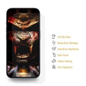 2x Hydrogel-Glass für iPhone 16 Plus FULL COVER 3D KLAR Weiches TPU Schutzglas Panzerfolie Displayschutz Schutzfolie Screen-Protector