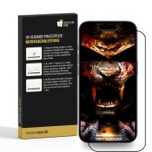 4x Keramik-Glass für iPhone 16 Pro FULL COVER 3D KLAR Displayschutz Schutzglas Schutzfolie Panzerfolie Panzerglas Screen-Protector