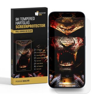 5x 9H Nano-Glass für iPhone 16 Pro 3D KLAR Displayschutz Schutzglas Schutzfolie Panzerfolie Panzerglas Screen-Protector ANTI-SHOK ANTI-BRUCH-ANTI-STOß