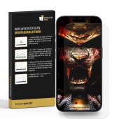 6x 9H Nano-Glass für iPhone 16 Anti-Reflex Matt...