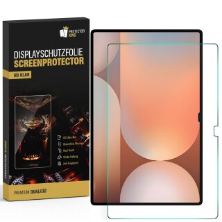 4x Schutzfolie für Samsung Galaxy Tab S10 Plus HD KLAR Displayschutz Schutzfolie Folie Transparent Screen-Protector