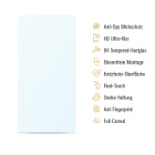 6x Blickschutz 9H Panzerglas für Samsung Galaxy Tab S10 Plus Anti-Spy Privacy echtesTempered Glass Schutzglas Displayschutz Schutzfolie Panzerfolie Screen-Protector