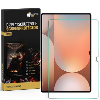 6x Schutzfolie für Samsung Galaxy Tab S10 Ultra matt Anti-Reflex Displayschutz Folie Transparent Screen-Protector