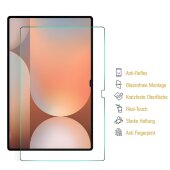 3x 9H Nano-Glass Samsung Galaxy Tab S10 Ultra Anti-Reflex matt Panzerfolie Displayschutz Schutzglas Schutzfolie Panzerglas Screen-Protector
